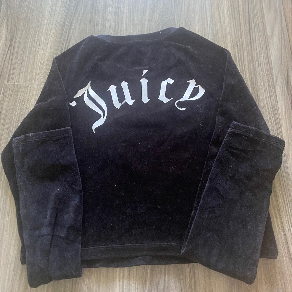 Juicy couture velour long sleeve
